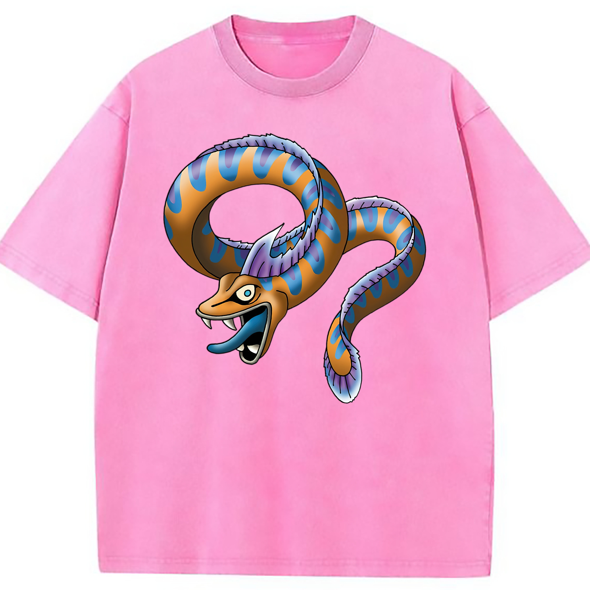 （画像用） ドラゴンクエスト Doragon Kuesuto Dragon Quest 綿100% ヴィンテージ風 半袖Tシャツ（フロントプリント）